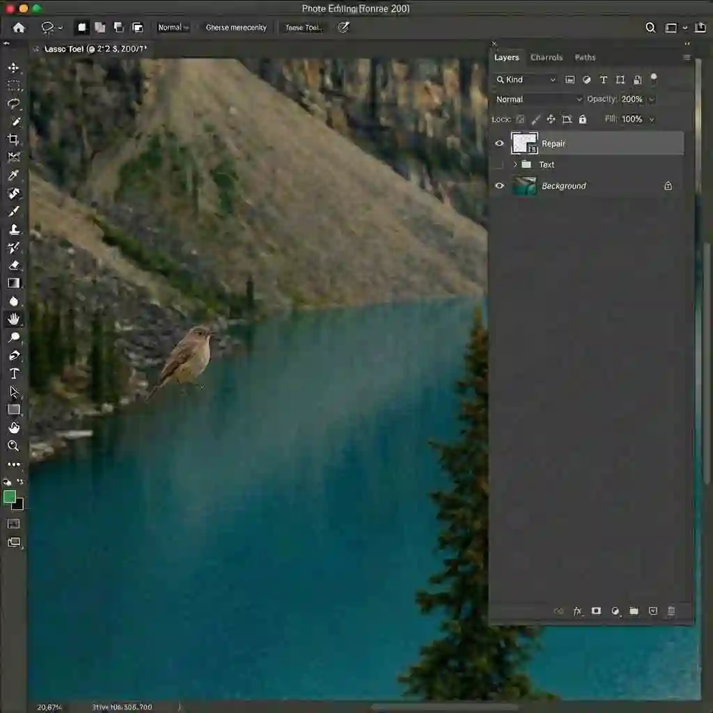Outputting to a new layer after you photoshop remove text from image supports non-destructive editing, allowing easy adjustments and comparisons for perfect restoration.