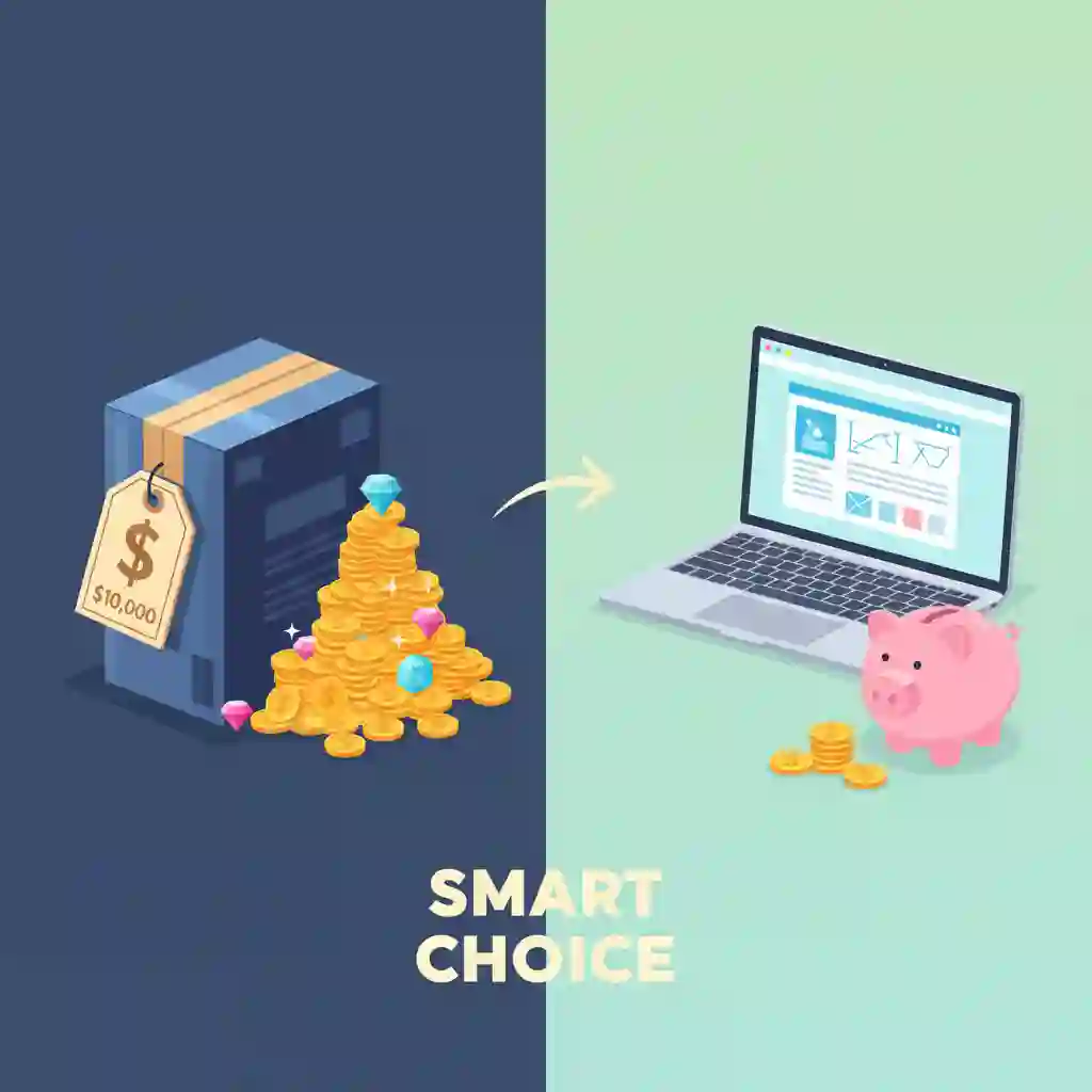 Cost comparison chart showing Canva’s free and affordable Pro options versus Adobe Photoshop subscriptions, emphasizing budget advantages when you need canva remove text from image without expensive software commitments.