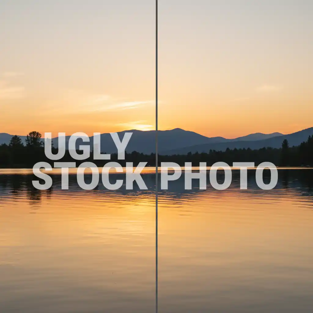 Example photo with watermark covering subject; demonstrates why users need AI Remove Text from Image to restore clean background and preserve composition without artifacts or manual editing.