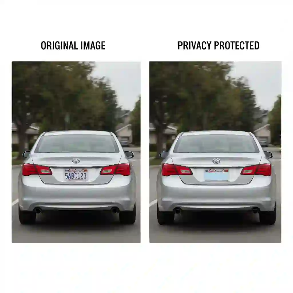 Screenshot where AI Remove Text from Image safely erases sensitive identifiers like license plates or emails, filling backgrounds naturally for privacy‑friendly sharing.