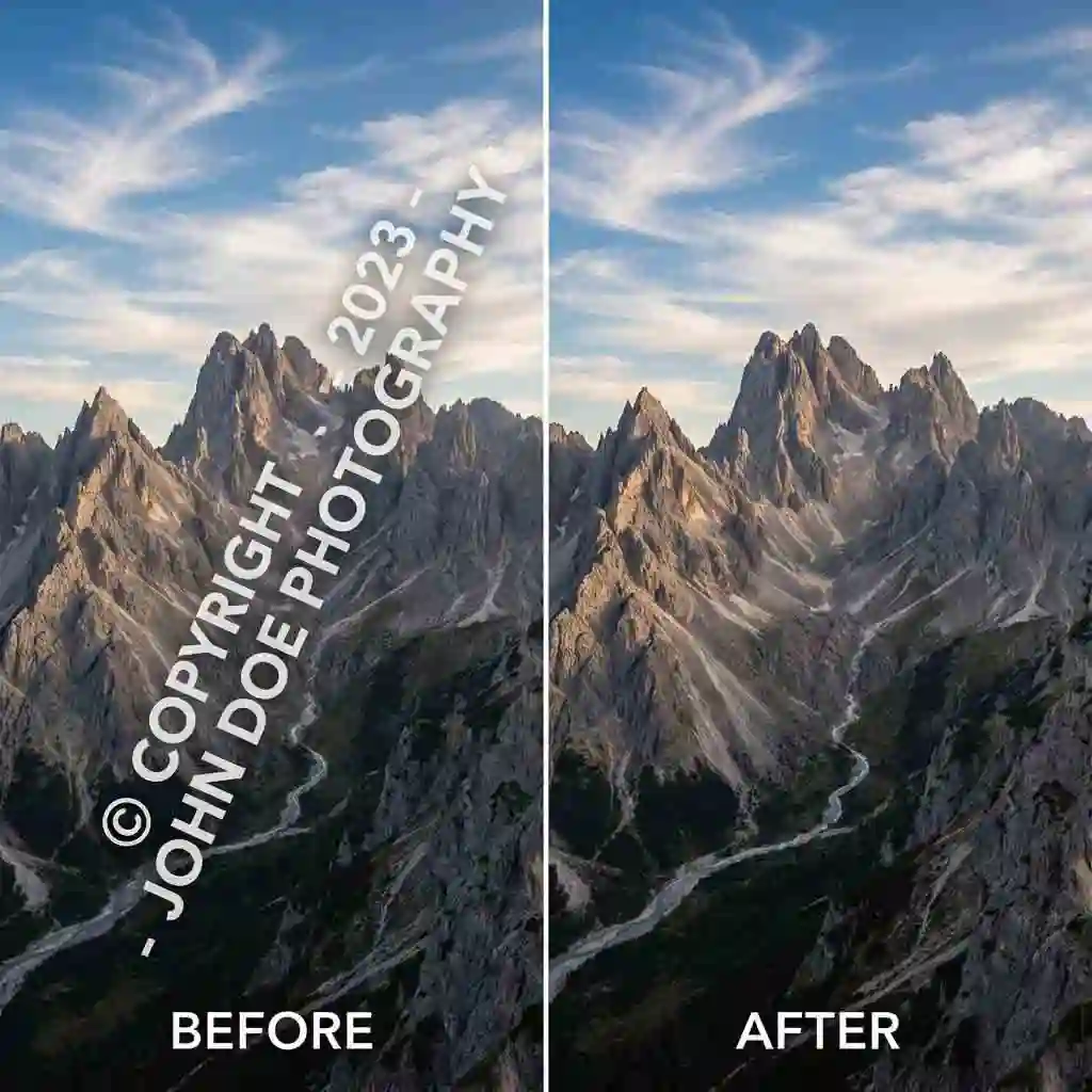 In just 3 simple steps, you can ai remove text from an image without any Photoshop skills